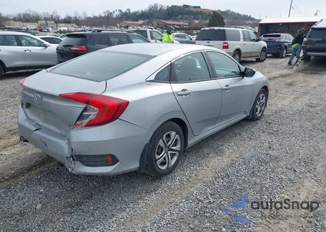 2017 Honda Civic Lx from USA, damaged, VIN 19XFC2F56HE040828